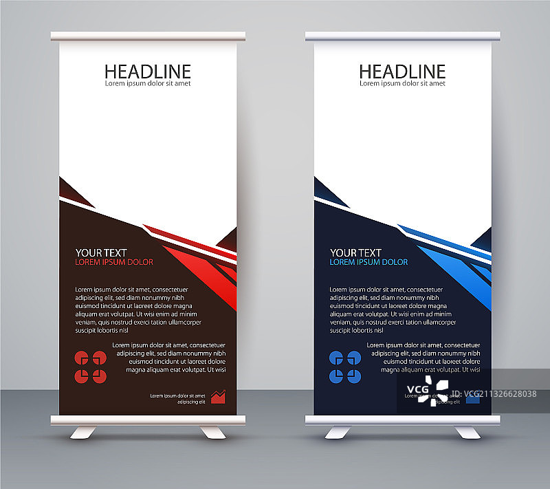 业务卷站设计横幅模板图片素材