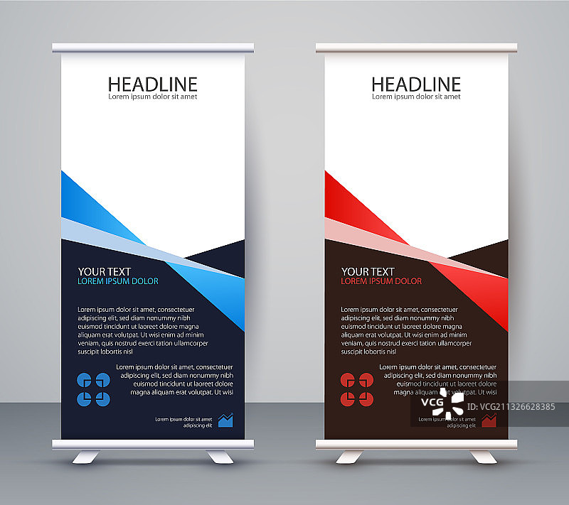 业务卷站设计横幅模板图片素材