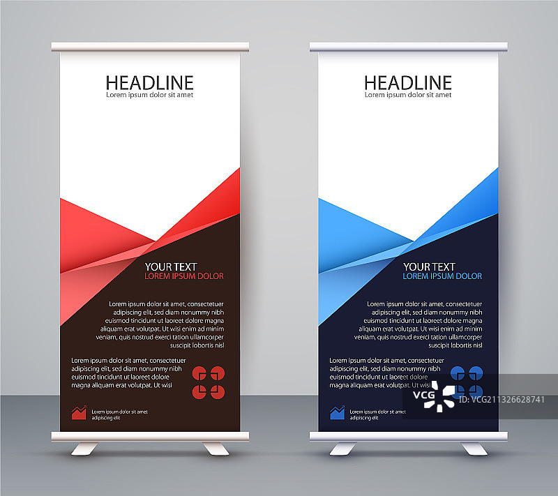业务卷站设计横幅模板图片素材