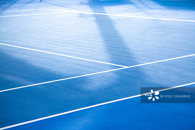 网球场无人地面图片素材