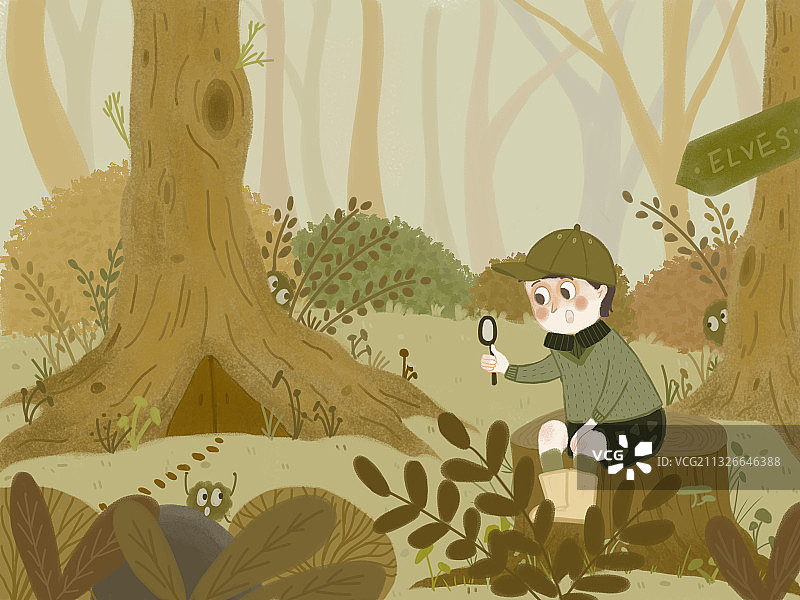 丛林探险图片素材