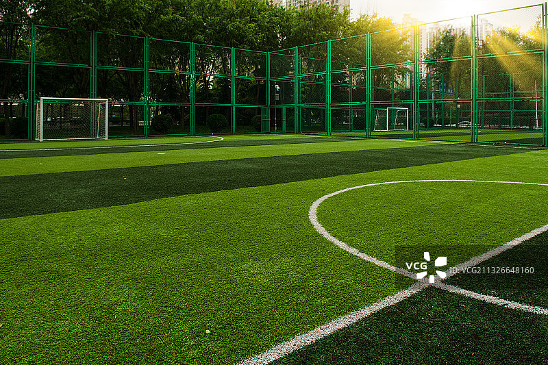 小型足球场图片素材