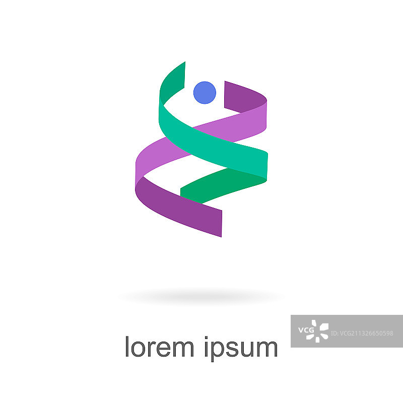 时尚抽象的彩色图标图片素材