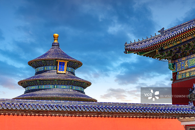 北京天坛公园祈年殿图片素材
