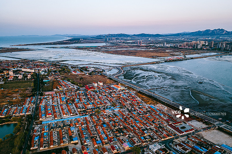 山东烟台城市景观图片素材