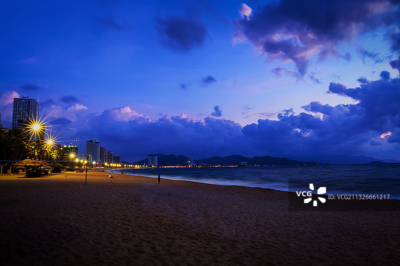 芽庄海滩图片素材