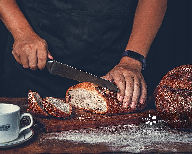 欧包切片图片素材