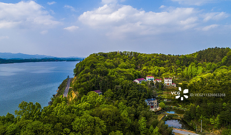 库区的风景图片素材