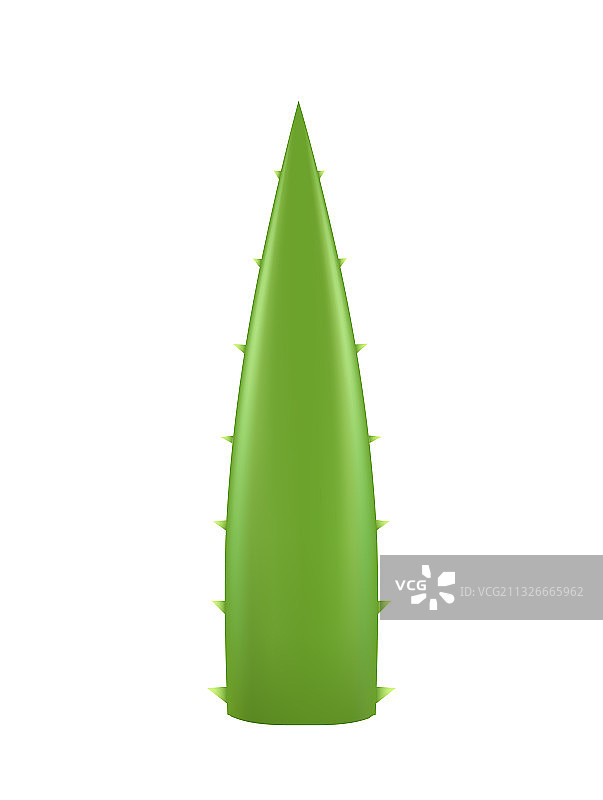 芦荟植物叶子Logo图标图片素材
