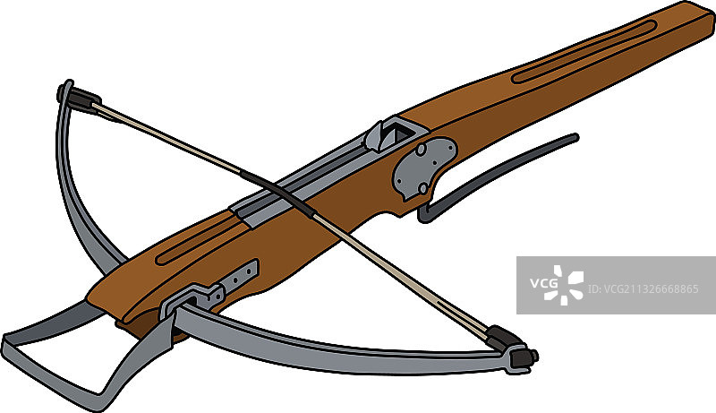 历史木制弩图片素材