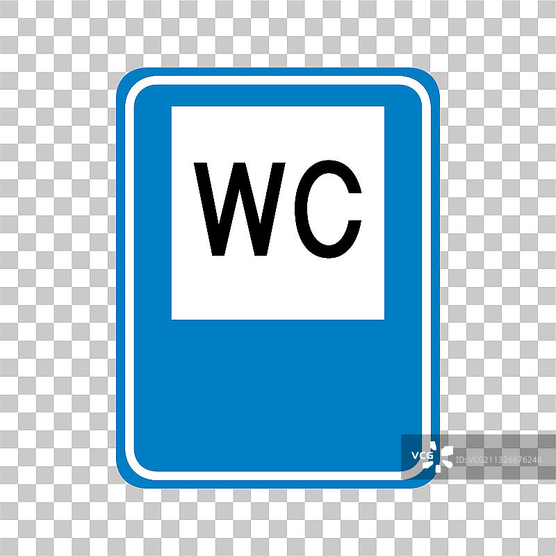 透明背景上的抽水马桶标志图片素材