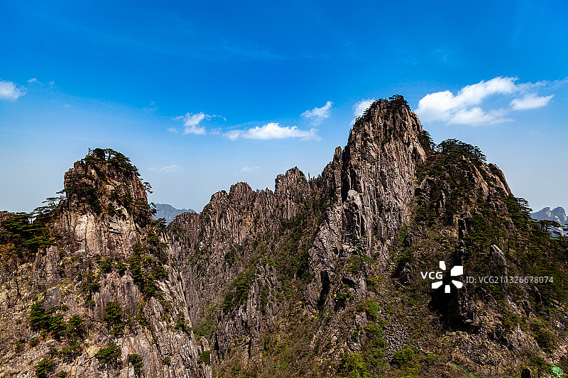 安徽省黄山风景区石笋矼景点图片素材