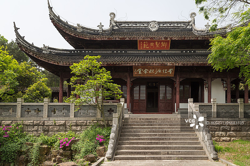 苏州市吴中区小隆中风景图片素材