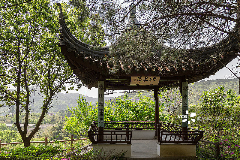 苏州市吴中区小隆中风景图片素材