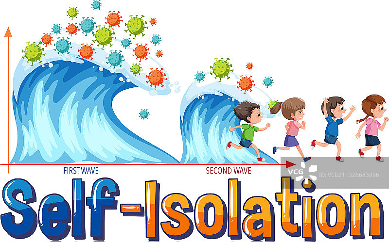 第二波新冠病毒图片素材