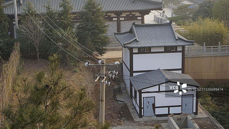 西安清凉寺图片素材