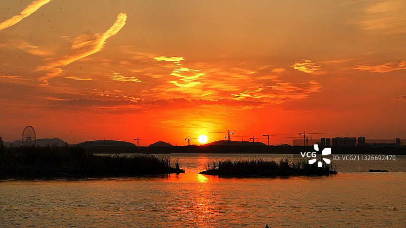 后官湖湿地公园 武汉图片素材