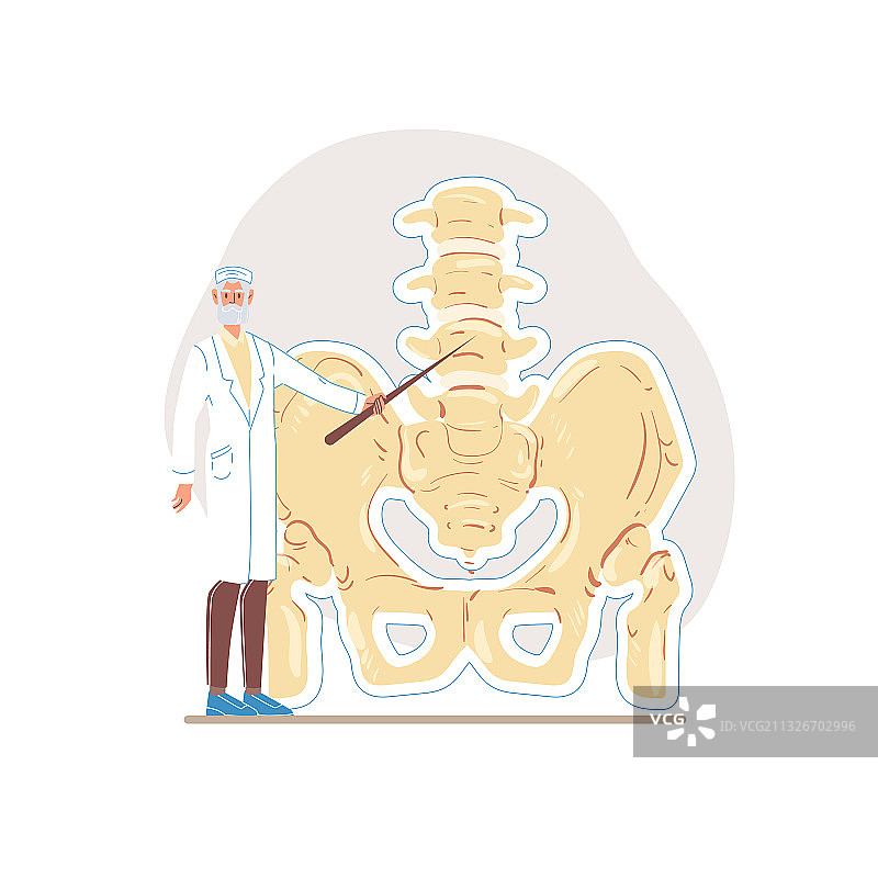 扁平卡通医生人物图片素材