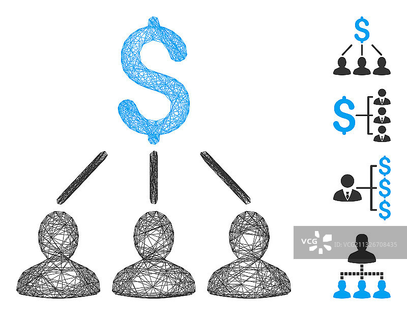 网络股东网格图片素材