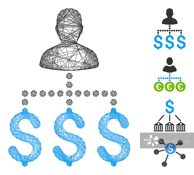 阴影用户支付网格图片素材