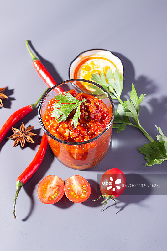 零脂肪辣椒酱图片素材