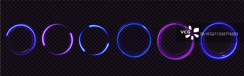 闪光魔法光效光圈图片素材