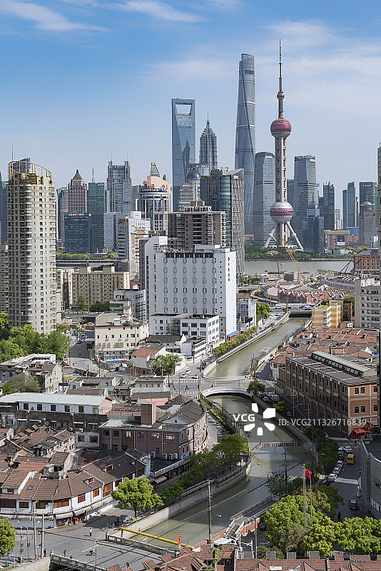 上海虹口港图片素材