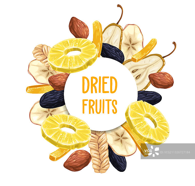 干果素食甜点海报图片素材