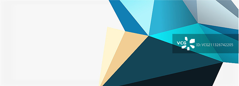 3d马赛克抽象背景低聚形状图片素材