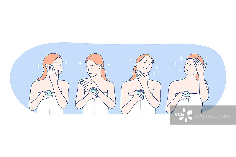 化妆美容概念图片素材