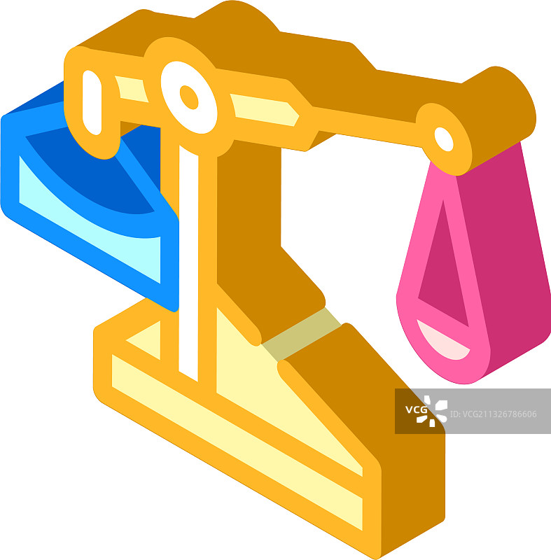 投石机复古武器2.5D图标图片素材