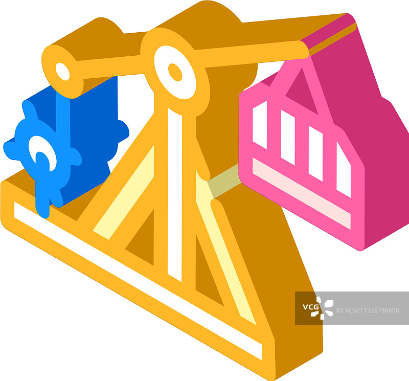 托勒农旧武器2.5D图标图片素材