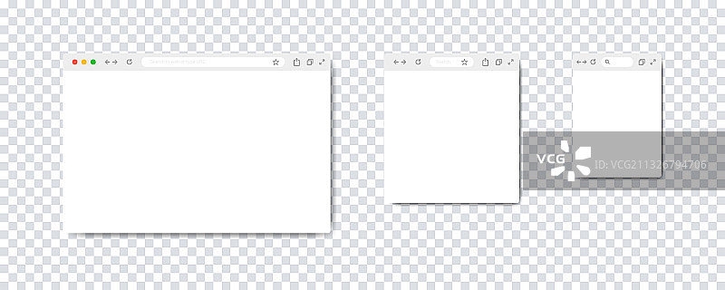 网页浏览器窗口独立网页窗口屏幕图片素材