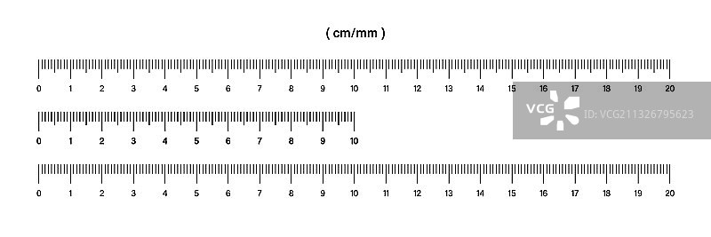 标尺刻度隔离元素图片素材