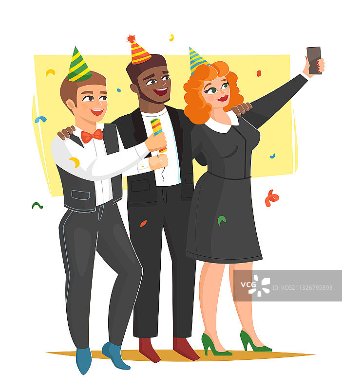 办公室公司节日派对图片素材