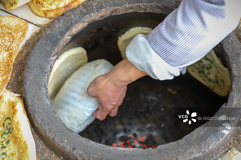大饼烧饼制作图片素材