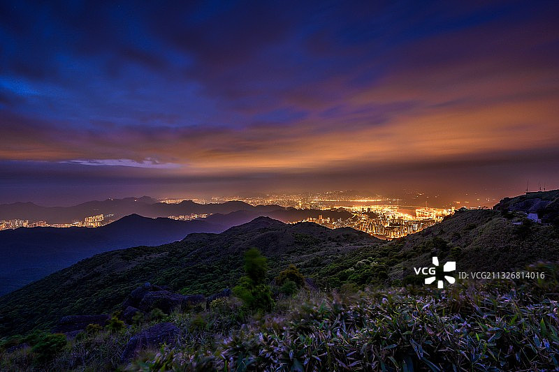 大山之晨图片素材