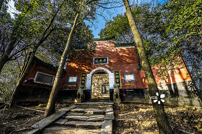 湘潭仙女山龙安寺图片素材