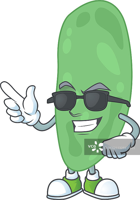 嗜热栖热菌卡通画图片素材