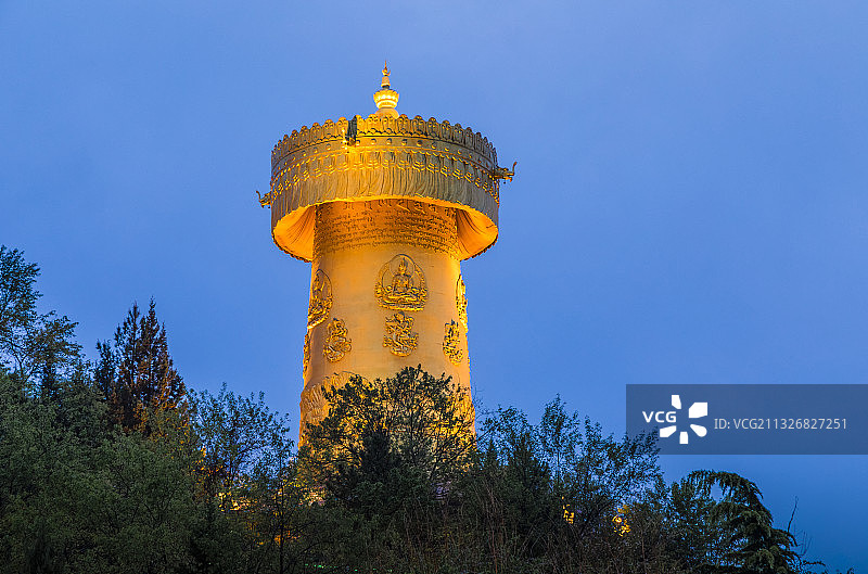 云南迪庆香格里拉独克宗古城图片素材