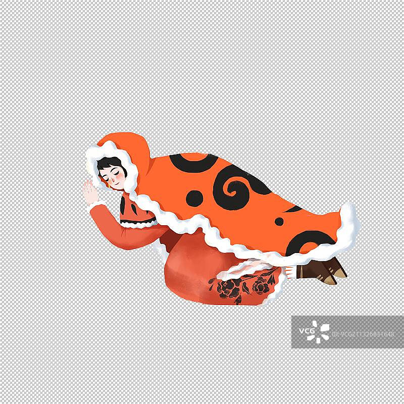 兔子和女孩图片素材