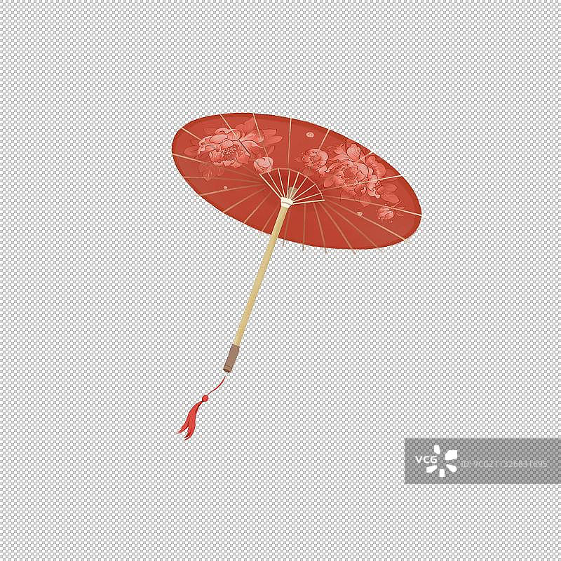 撑伞的女孩图片素材