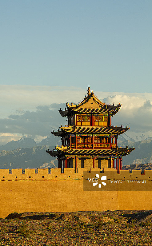 甘肃省嘉峪关景区图片素材