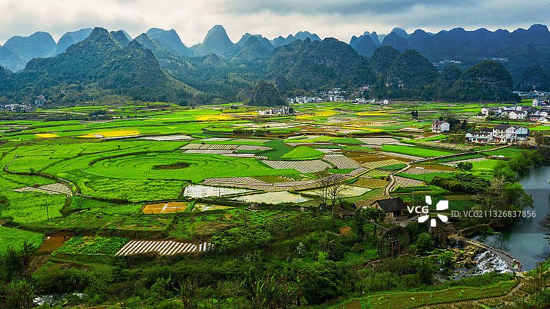 春日万峰林图片素材