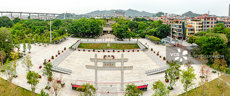 中国广东省广州市黄埔区庙头村南海神庙图片素材
