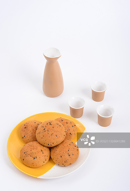 现烤麻薯图片素材