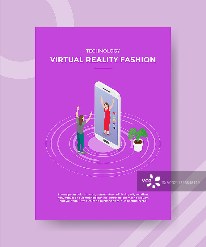 科技虚拟现实时尚女性图片素材