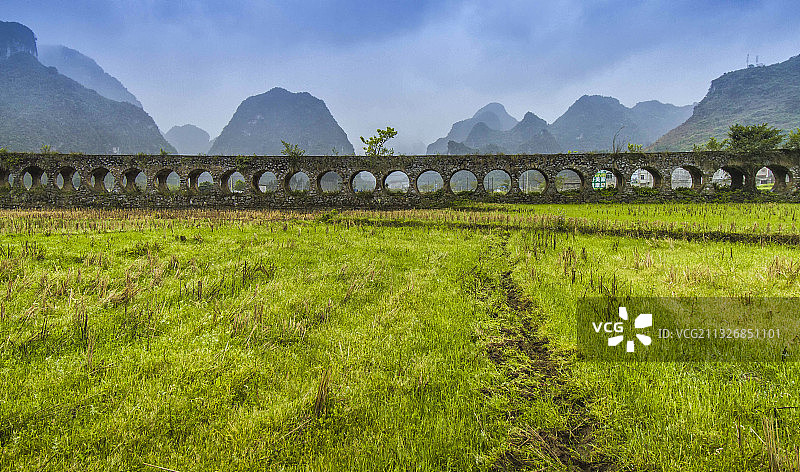 广西崇左市旧州古镇图片素材