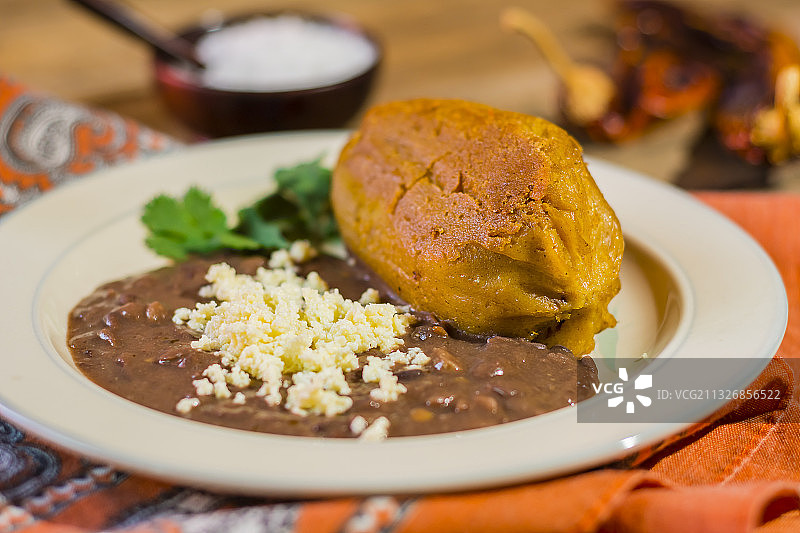 盘中食物特写，墨西哥科利马图片素材