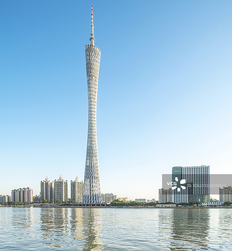 广州城市风光，广州塔图片素材